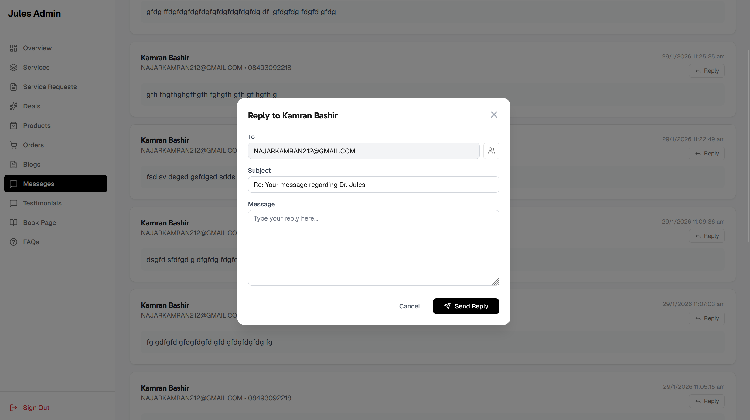 Project interface thumbnail 6