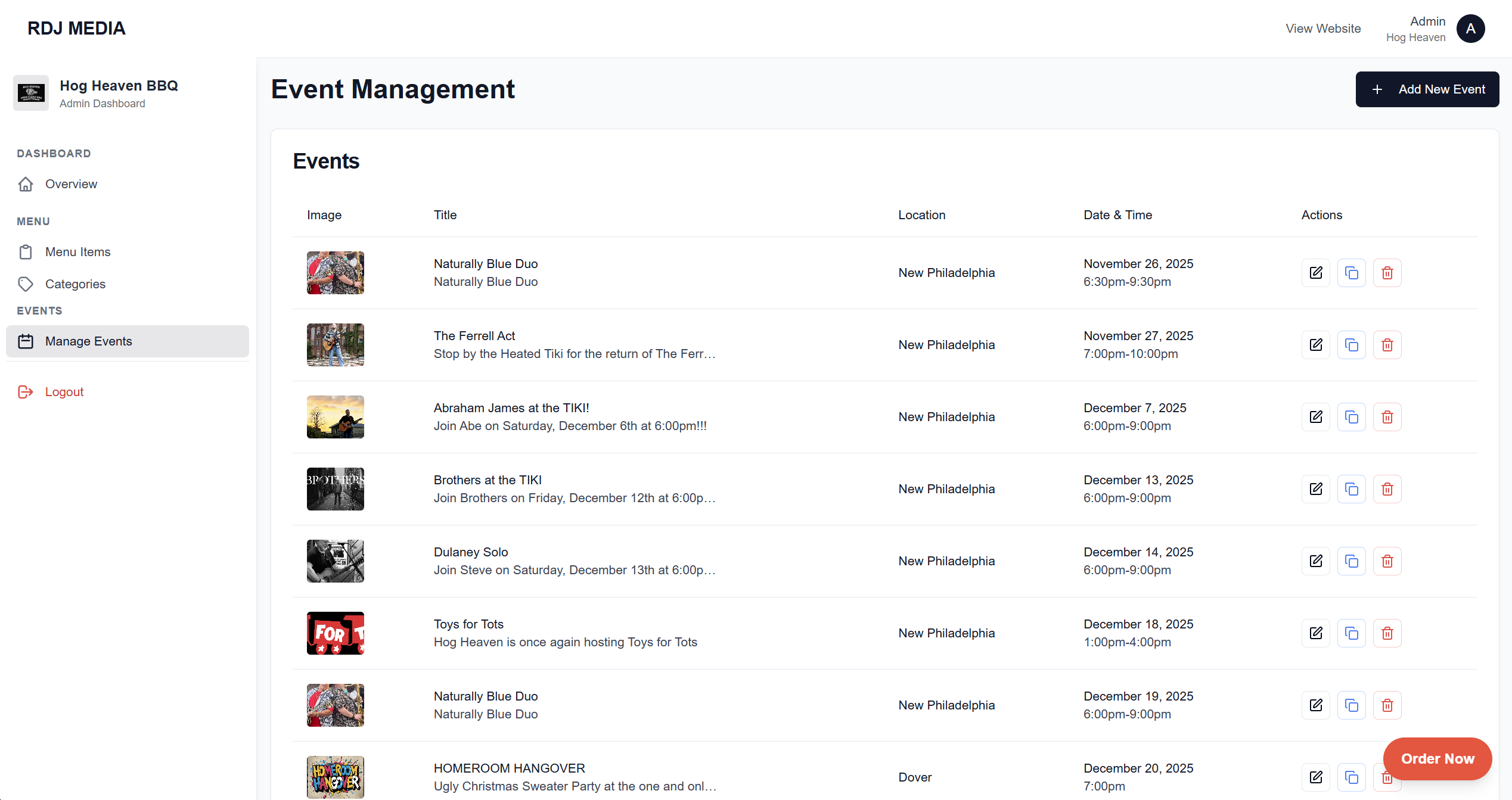 Project interface thumbnail 4